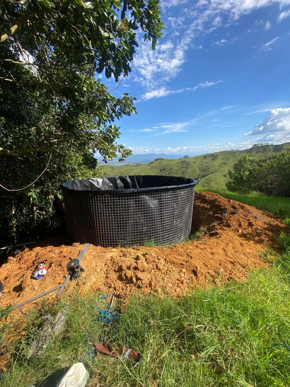 Sistema de bombeo fotovoltaico — Cultivo de pimentón — foto 2